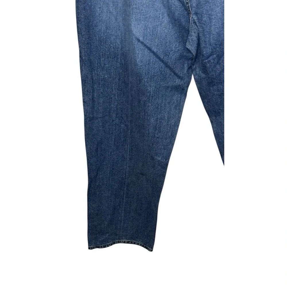 Azzure Men's Jeans Vtg. Y2K Hip Hop Streetwear Baggy Straight Fit Blue Sz. 40X34